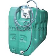 Cuve Adblue - Francoself - Volume 3000 à 5000 L - PEHD simple paroi, pompe électrique 230V, jauge mécanique ou pneumatique_0