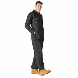 Dickies - Combinaison de travail pour homme noire REDHAWK Noir Taille S - S noir 5053823466176_0