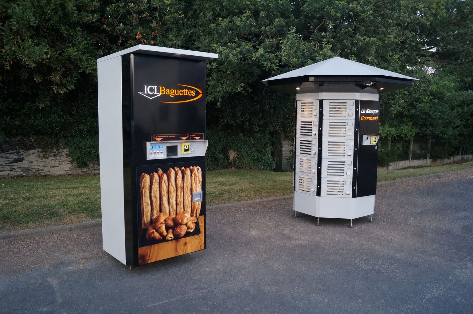 Distributeur de baguettes de pain 2 choix de baguettes_0
