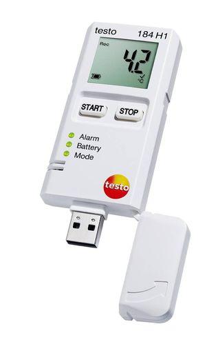 Enregistreur de température et d'humidité USB Testo 184 H1 - autonomie illimitée - TES184H1_0