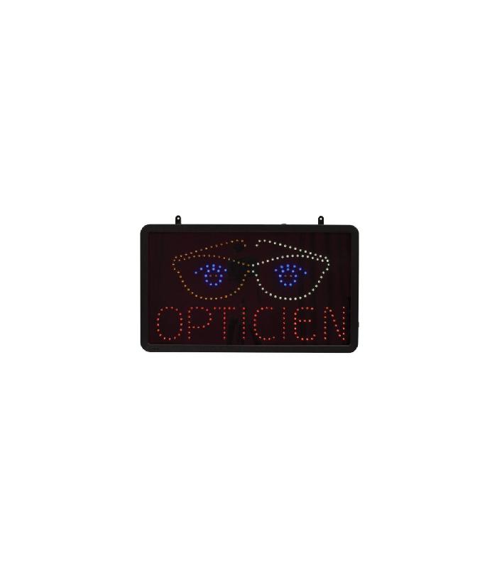 Enseigne lumineuse LED intérieur - Opticien Star - Référence : LED-82_0