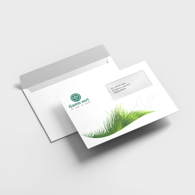 Enveloppe Personnalisable avec fenêtre - formats variés et options de personnalisation_0