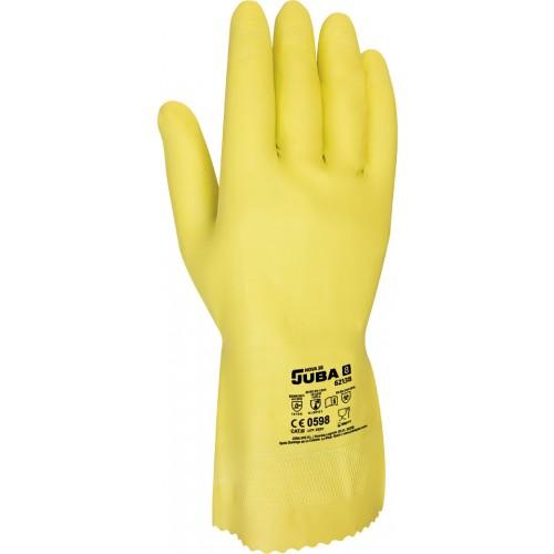 GANTS DE PROTECTION CHIMIQUE EN LATEX - JUBA 62138 NOVA 38 - 12 PAIRES - T9 JUBA