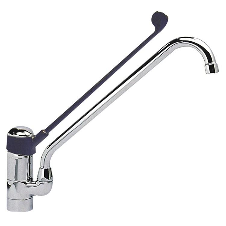 Gastro-Inox HP mélangeur monobloc avec contrôle du coude en plastique, 200 mm - 402415_0