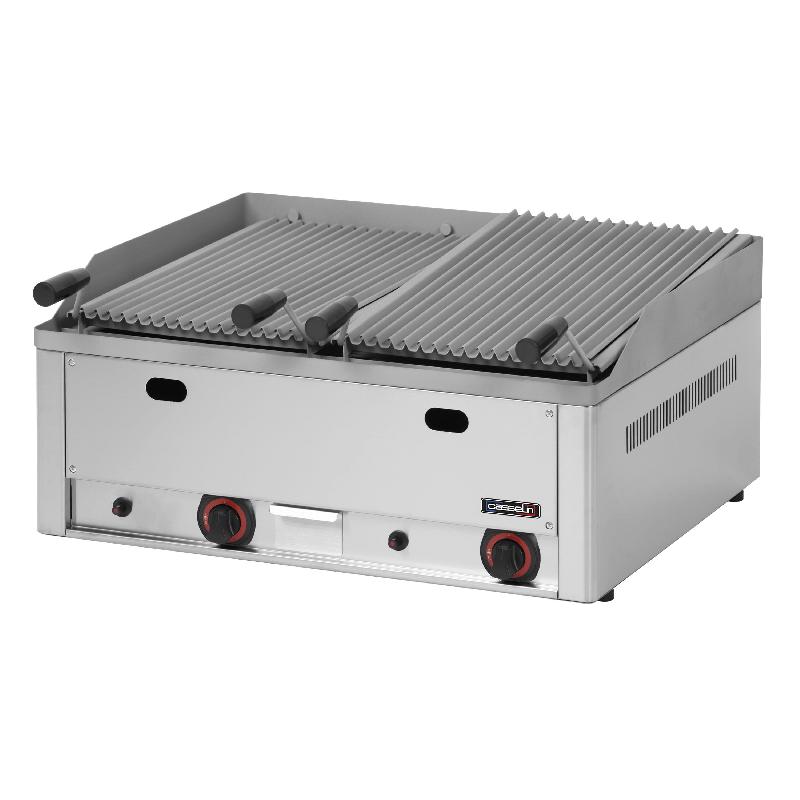 Grill à pierre de lave double Casselin_0