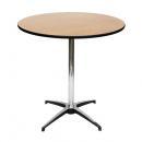 Guéridon Rapido - Mange-debout démontable, diamètre 75 cm, hauteur 76 cm, plateau en CTBX_0
