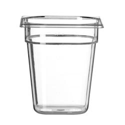 Hendi Récipient Gastronorm 1/6, 176x162x65 mm, transparent - transparent matière synthétique 861738_0