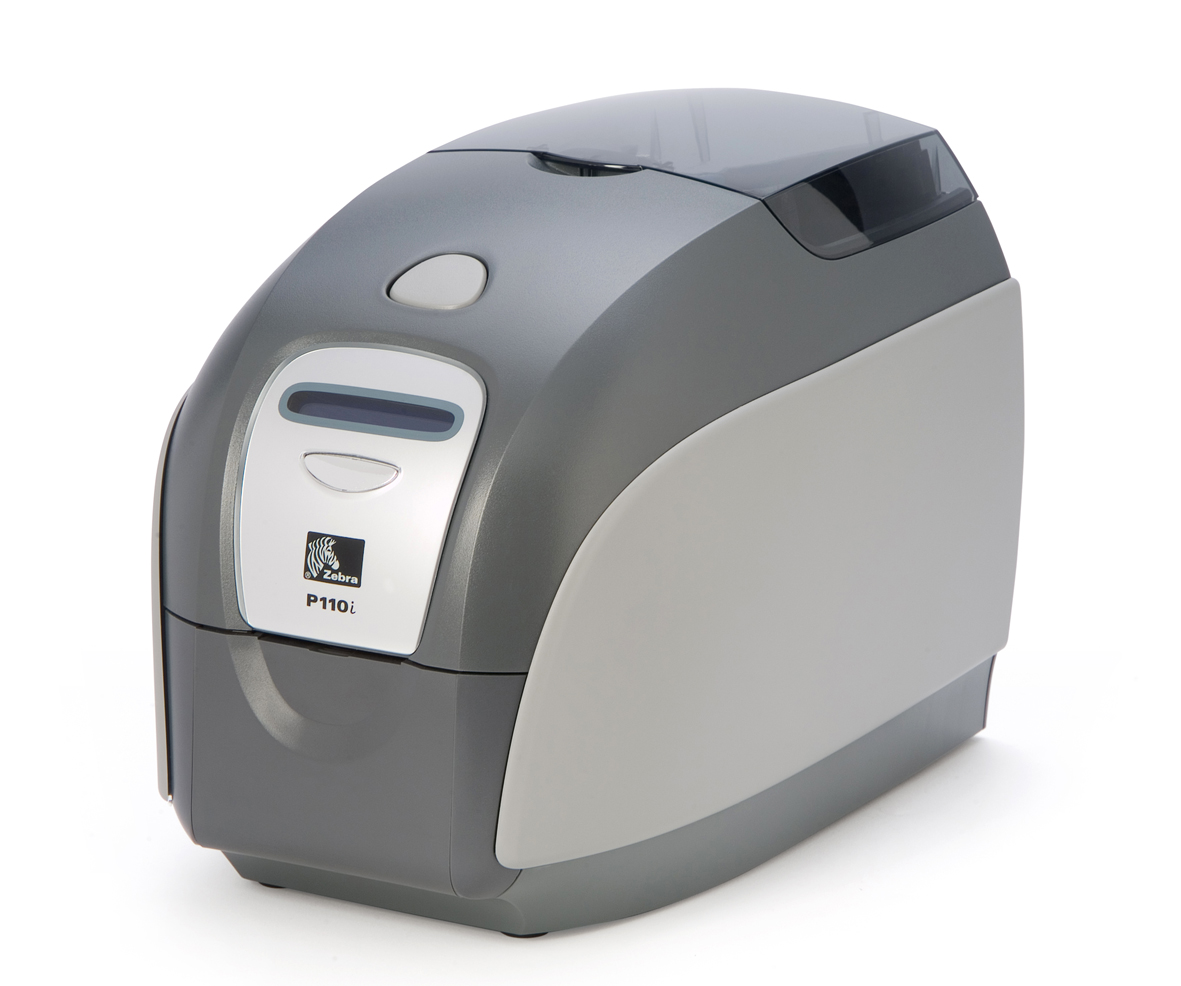 Imprimante de cartes couleur simple face Zebra P110i - compacte, fiable et performante_0