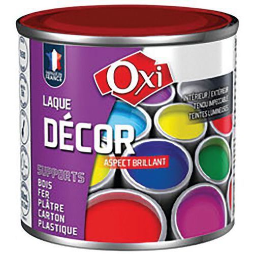 LAQUE DÉCORATEUR 60ML EN ROUGE RUBIS