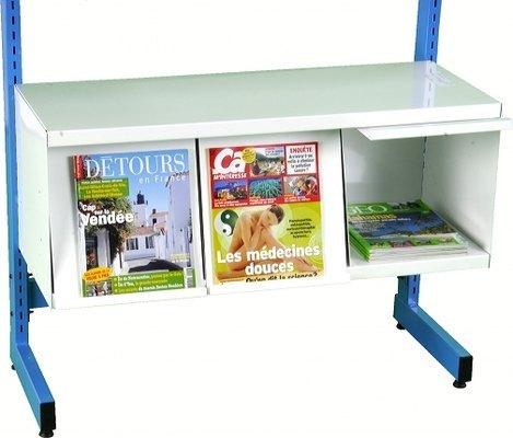 CAISSON PRÉSENTOIR À PÉRIODIQUES ZÉDIA - MANUTAN COLLECTIVITÉS