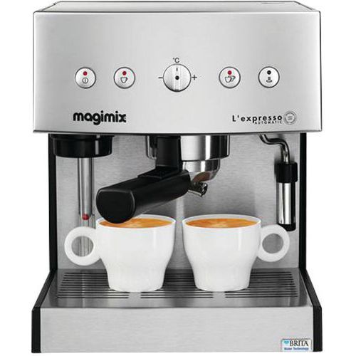 MACH. À CAFÉ EXPRESSO MAGIMIX - 11414 -1260 WATTS-CHROME MAT - MAGIMIX