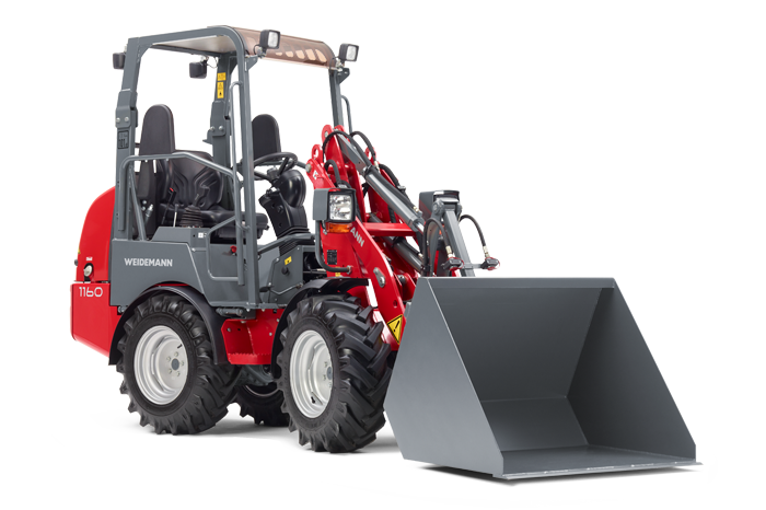 Mini-chargeuse 1.91t - Weidemann 1160 - compacte et haute performance_0