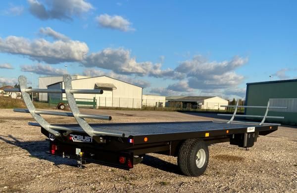 Plateau fourragers semi-porté - robust 2000 - longueur du plateau 7 m - charge utile 6000 kg