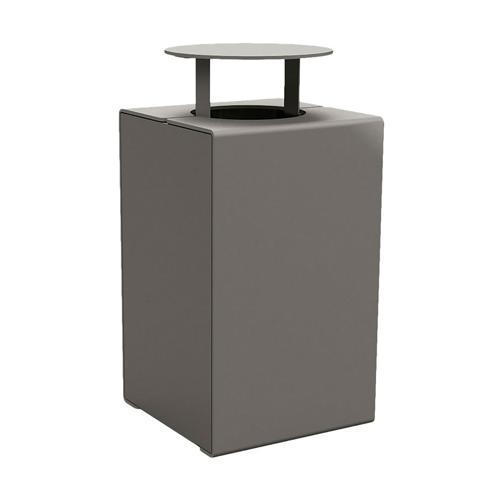 POUBELLE KUB 120 L ACIER AVEC COUVERCLE - PROCITY