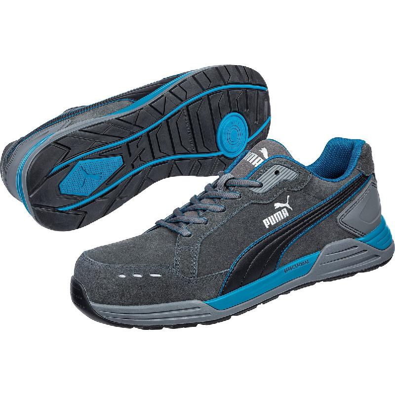 PUMA SAFETY Chaussures de sécurité basses AIRTWIST GREY LOW S3 ESD HRO SRC - gris 40 - 40 gris multi-matériau 4051428102308_0