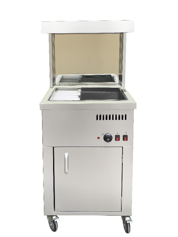 Réserve à frites chauffante sur coffre - CW6F_0