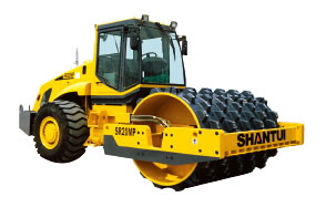 Rouleau compresseur 20.3t - Shantui SR20MP - compactage sur argile et semi-argile_0