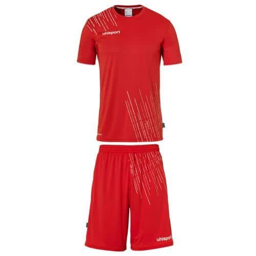 SET MAILLOT ET SHORT DE FOOT - UHLSPORT - SCORE 26 ROUGE/BLANC