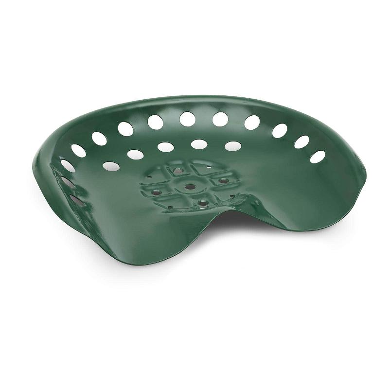 Siège de tracteur 44 x 34 cm - Inspiration rétro vert - Hillvert 14_0005600 - acier robuste et ergonomique_0