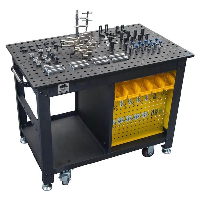Table de soudage modulaire Rhino Cart + Kit 66 Accessoires_0