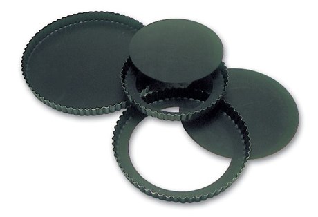 TOURTIÈRE CANNELÉE EXOPAN® FOND MOBILE 16 CM