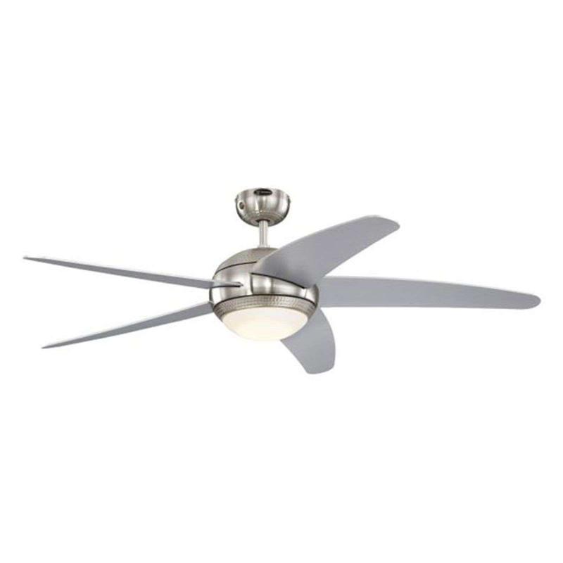 WESTINGHOUSE BENDAN VENTILATEUR LED PALES, ARGENTÉ
