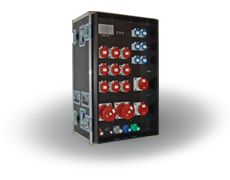 115-01-255 - Coffret de distribution Indu Electric - avec prises pour rack 19″ et Powerlock 3P+N+PE_0