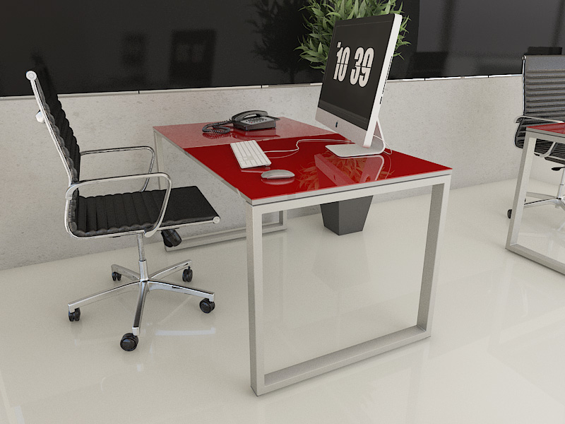 Bureau individuel satine_0