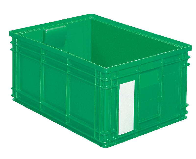 Caisse plastique 85 litres vert_0
