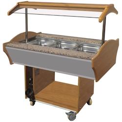 Buffet Chaud - 3 GN 1/1 - CombiSteel - 7077.0020_0