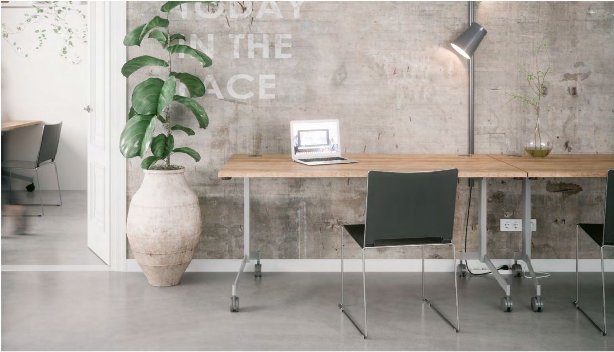 Eureka table abattante - Mobilier polyvalent pour salle de réunion et bureau provisoire_1