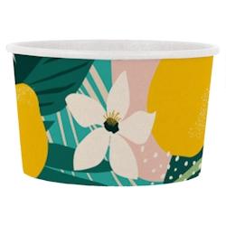García de Pou Garcia de Pou 2000 Unités - Pots À Glaces 'Amalfi' 300 Ml 250 + 18 Pe G/M2 Ø10X5,5 Cm Blanc Carton - blanc papier 269.81_0