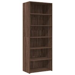 Helloshop26 - Buffet bahut commode armoire meuble de rangement organisateur cuisine salle de séjour salon haut 70 x 41 x 185 cm bois 02_0033923 - 300_0