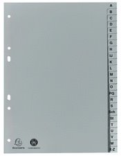 Oxford, Intercalaires en plastique, Uni, PVC, A5, 4 touches, 100210616