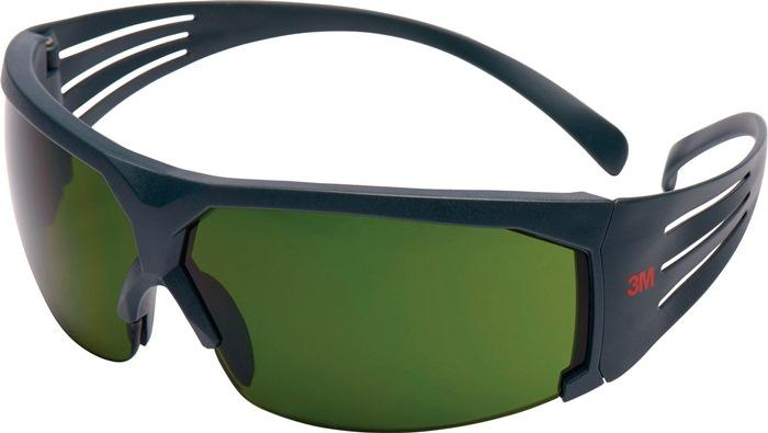 Lunettes de protection SecureFit™SF600 EN 166 polycarbonate branches grises, verres verts IR 3,0 3M_0