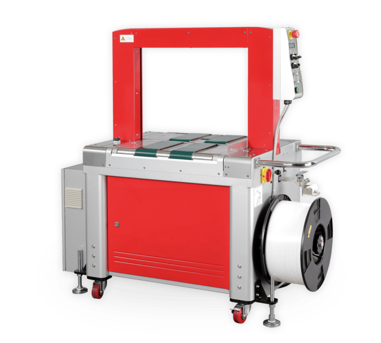 Machine à cercler automatique TP-702B - spéciale grande cadence - pour feuillard PP_0
