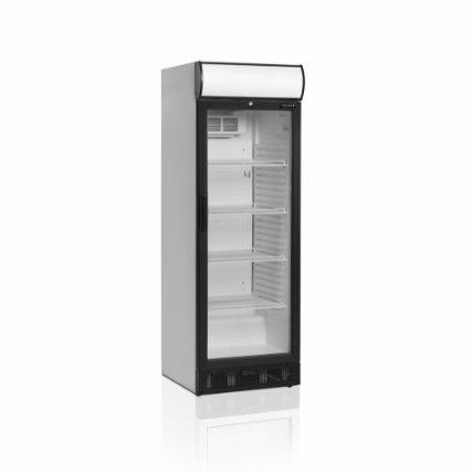 Réfrigérateur à boissons 290 litres extérieur blanc porte aluminium noir - SCU1280CP_0