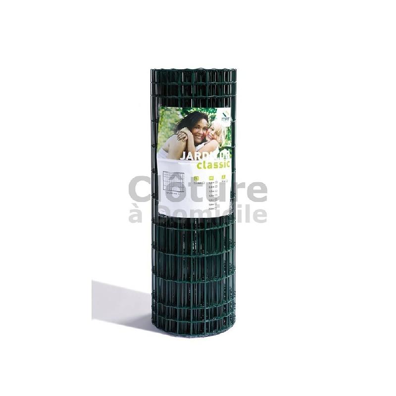 Rouleau 25 m maille soudé 100x50 - grillage jarditor-classic - fil 2.5 mm_0