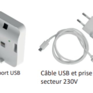 Support usb de recharge et parametrage pour capteur c02 class air_0