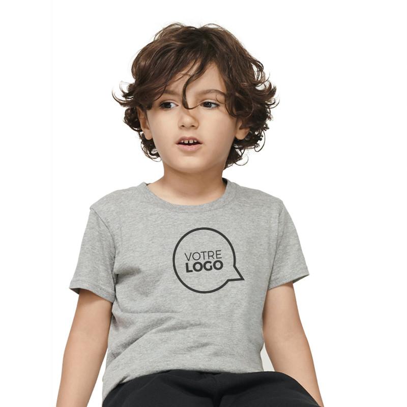 Tee-shirt coton bio Crusader Kids couleur - Tee-shirts personnalisés couleur_0