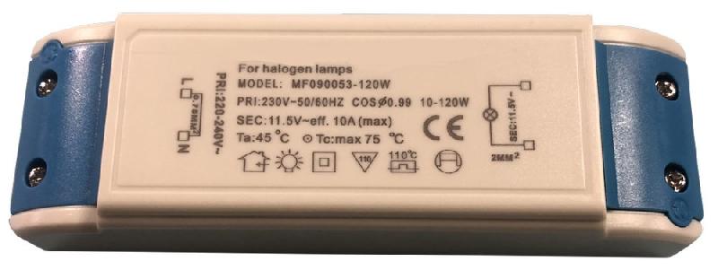 Transformateur électronique haute fréquence 10-120VA pour lampes halogènes TBTS 12Vac_0