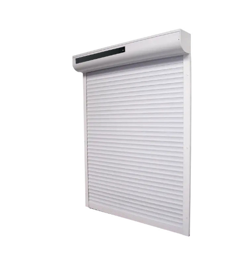 Volet roulant solaire spécial rénovation - Pose sous linteau avec coffre aluminium - Blanc RAL 9016_0