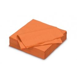 1001 Tables Serviette Cocktail Fiesta 25*25cm Orange par 1200 - orange papier 20637_0