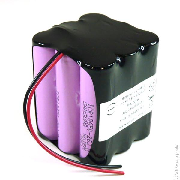 BATTERIE LI-ION 9X 18650 3S3P 10.8V 7.8AH F_0