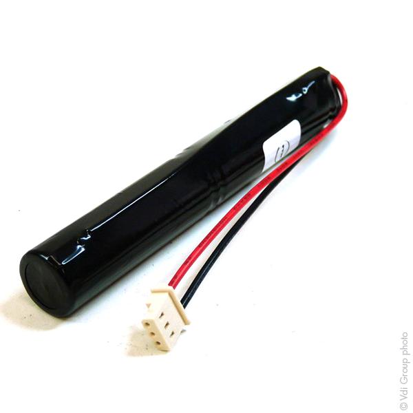 Batterie NiCd 2x AA HT 2S1P ST4 2.4V 0.8Ah avec connecteur Molex - Marque NX_0