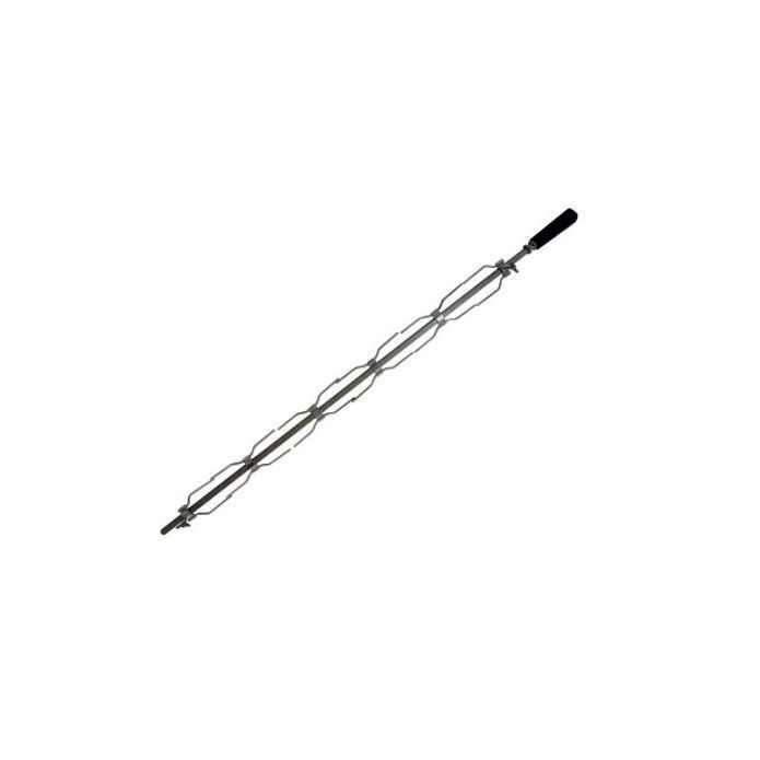 Broche de poulet avec 6 brochettes (4 centrales et 2 latérales à vis) ARILEX_0