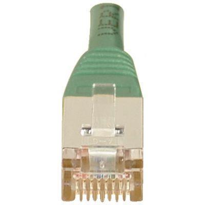 Câble RJ45 droit 6F - UTP - 1 mètre vert - Testé à 250 MHz - Garantie 20 ans_0