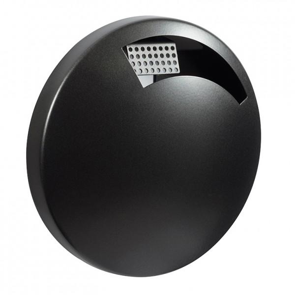 Cendrier mural rond - Gris Manganèse - Rolléco - 0,5L ou 1,5L - 6 coloris_0