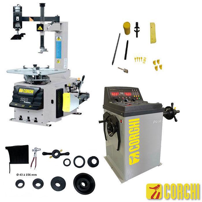 Kit spécial garage machine à pneu équilibreuse de roue corghi - 11574247_0