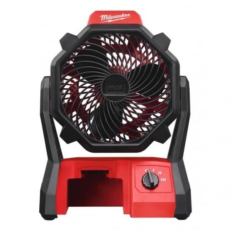 M18™ Ventilateur de chantier 18 V Milwaukee M18 AF-0 - Adaptateur secteur inclus - 3 vitesses - Autonomie jusqu’à 17h_0